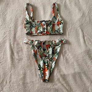 Flora two piece bikini